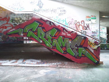 Graffiti Wall - Photo by JayHardwood - creme, Ak, 47