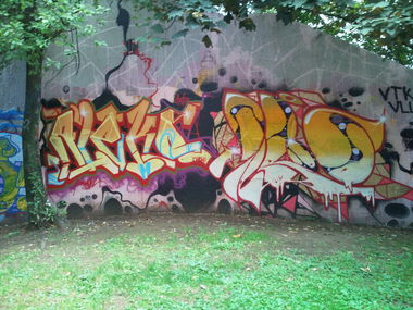 Graffiti Wall - Photo by JayHardwood - Aleko, Jeroo