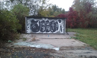 Graffiti Wall - Photo by Jboy