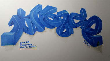 Graffiti Wall in ORLANDO  - Photo by Jck88 - mouse, sketchbattle (2016)