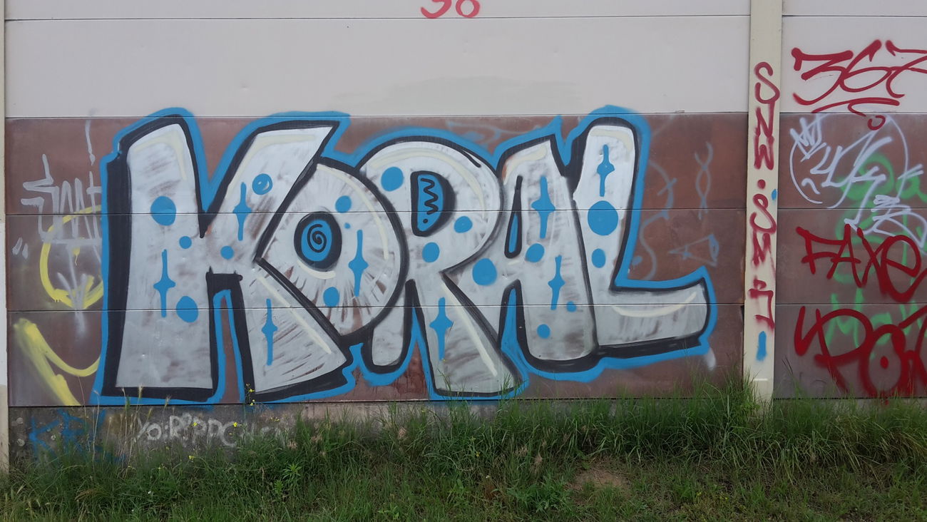 Graffiti Wall - Photo by JemandAnders