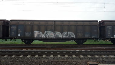 Graffiti Train - Photo by JemandAnders - fr8, Freight