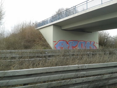 Graffiti Wall - Photo by JemandAnders - apok, UCME