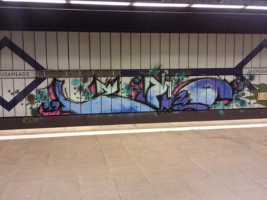Graffiti Wall - Photo by JemandAnders - zitro, zitrone, KMC
