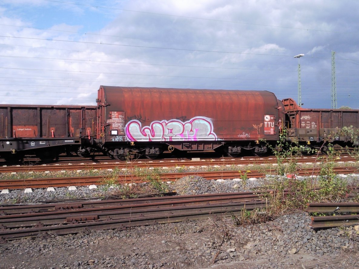 Graffiti Train - Photo by JemandAnders - wrm