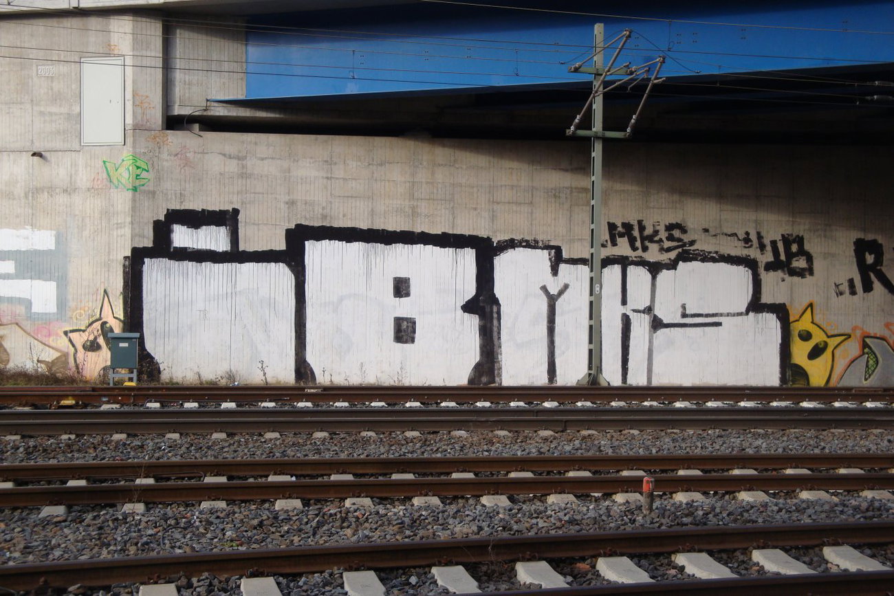Graffiti Wall - Photo by JemandAnders - IB, MKS