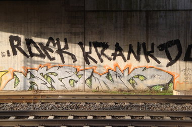 Graffiti Wall - Photo by JemandAnders - krank