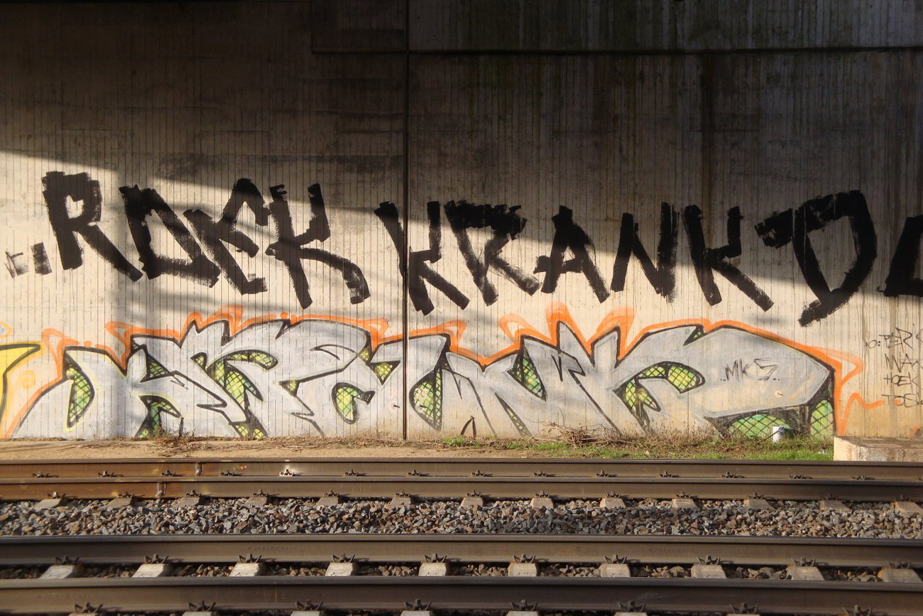 Graffiti Wall - Photo by JemandAnders - krank