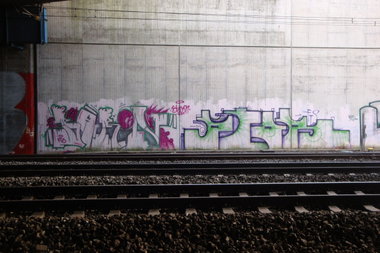 Graffiti Wall - Photo by JemandAnders - baron, pior, FTS