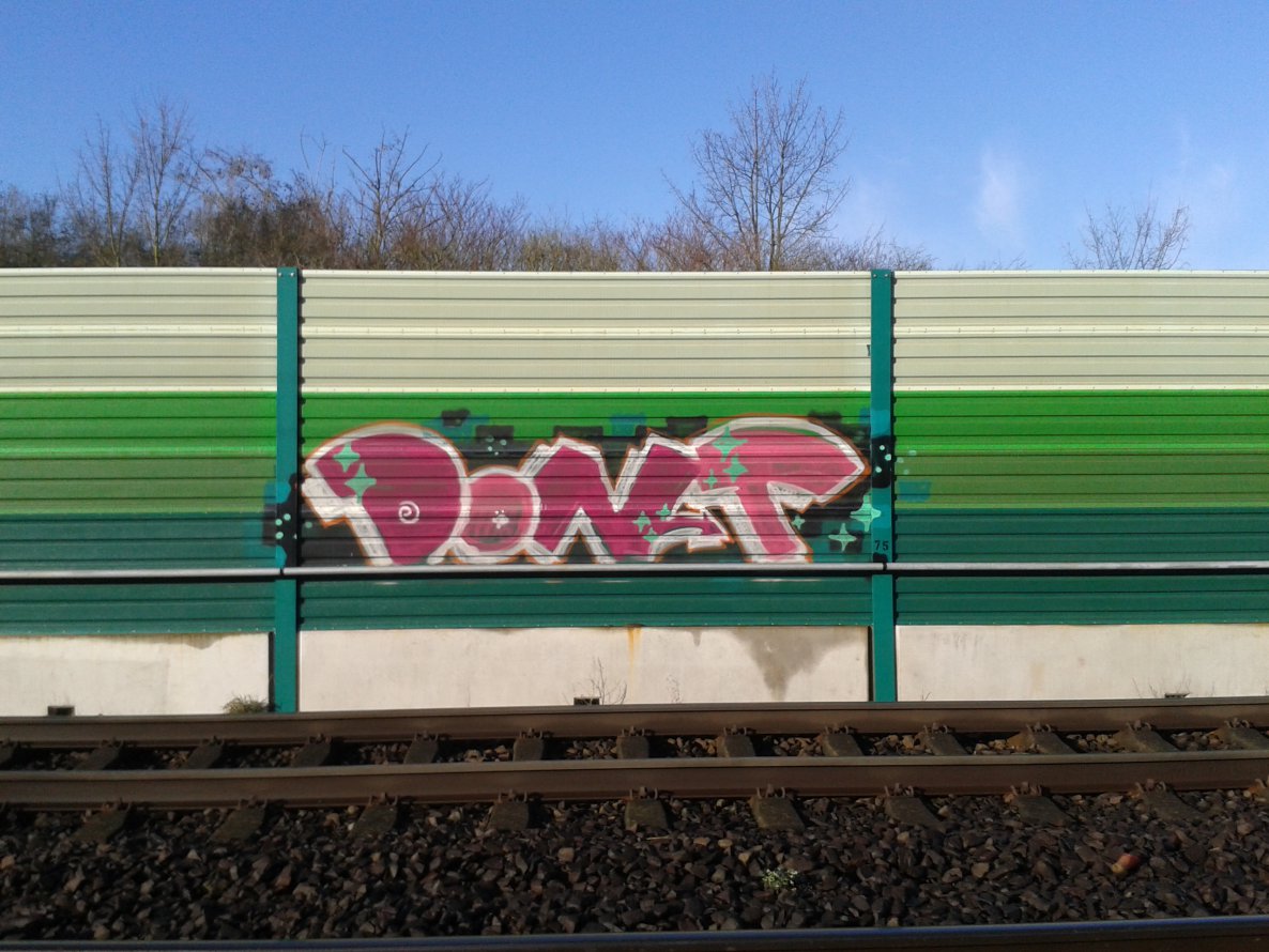 Graffiti Wall - Photo by JemandAnders - dont