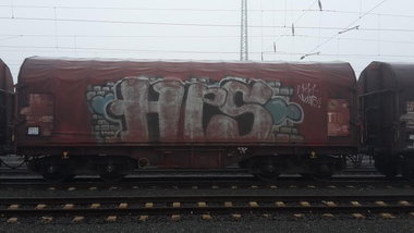 Graffiti Train - Photo by JemandAnders - HPS, fr8, Freight