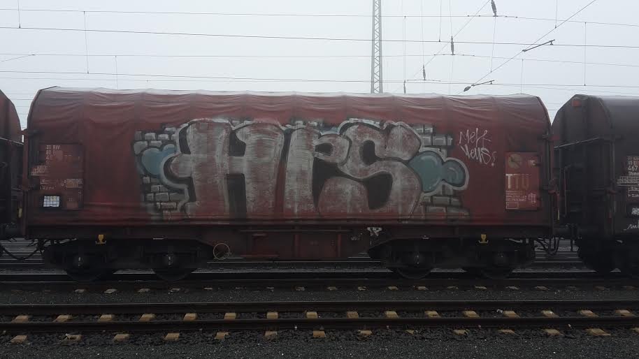 Graffiti Train - Photo by JemandAnders - HPS, fr8, Freight