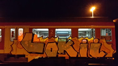 Graffiti Train - Photo by JemandAnders - lokii