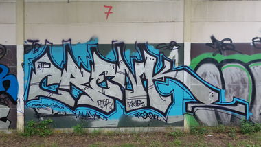 Graffiti Wall - Photo by JemandAnders