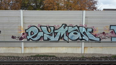 Graffiti Wall - Photo by JemandAnders - eyman