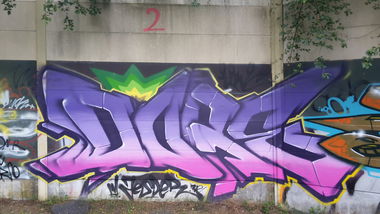 Graffiti Wall - Photo by JemandAnders