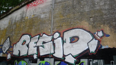Graffiti Wall - Photo by JemandAnders - resid