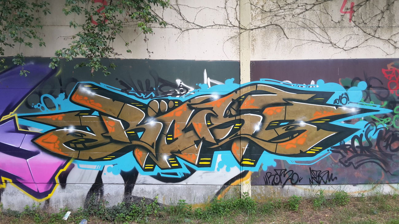 Graffiti Wall - Photo by JemandAnders