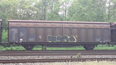 Graffiti Train - Photo by JemandAnders - taps, fr8, Freight