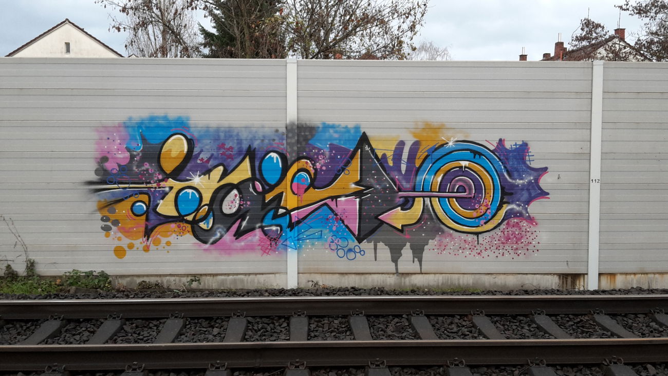 Graffiti Wall - Photo by JemandAnders - FOE