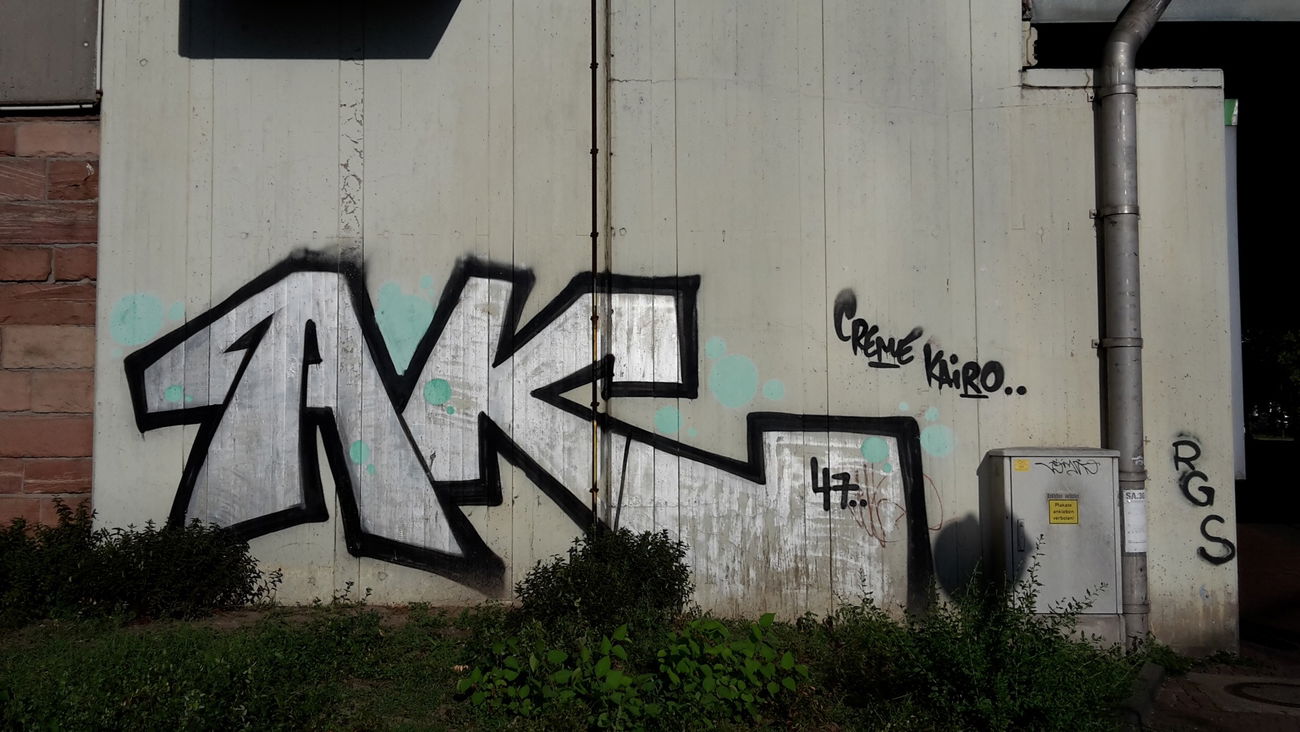 Graffiti Bombing - Photo by JemandAnders - AK47