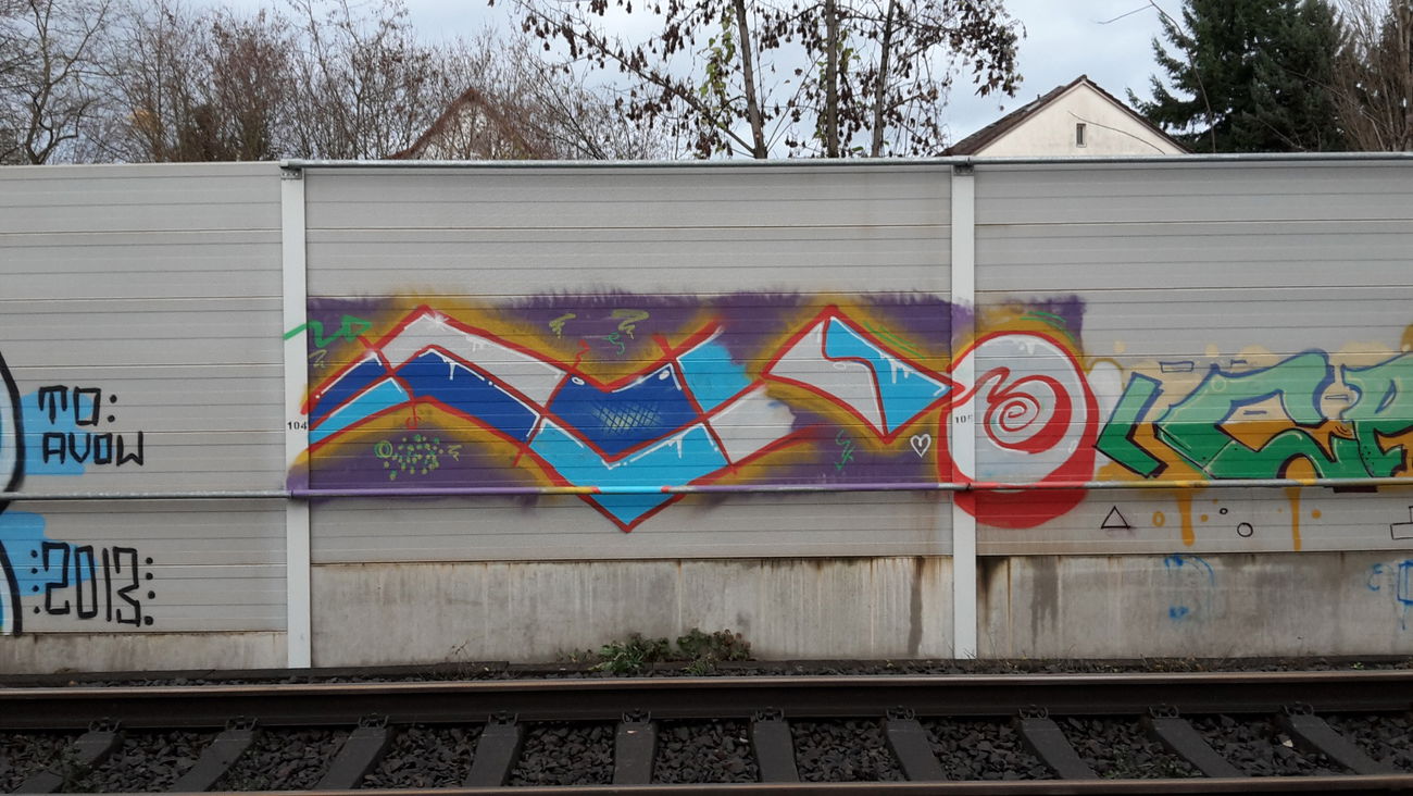 Graffiti Wall - Photo by JemandAnders - FOE