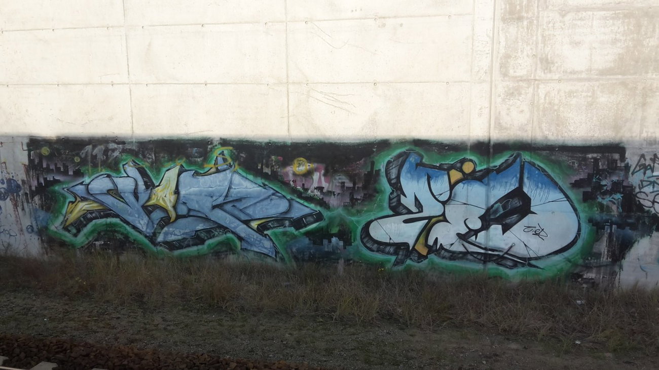 Graffiti Wall - Photo by JemandAnders