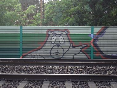 Graffiti Wall - Photo by JemandAnders