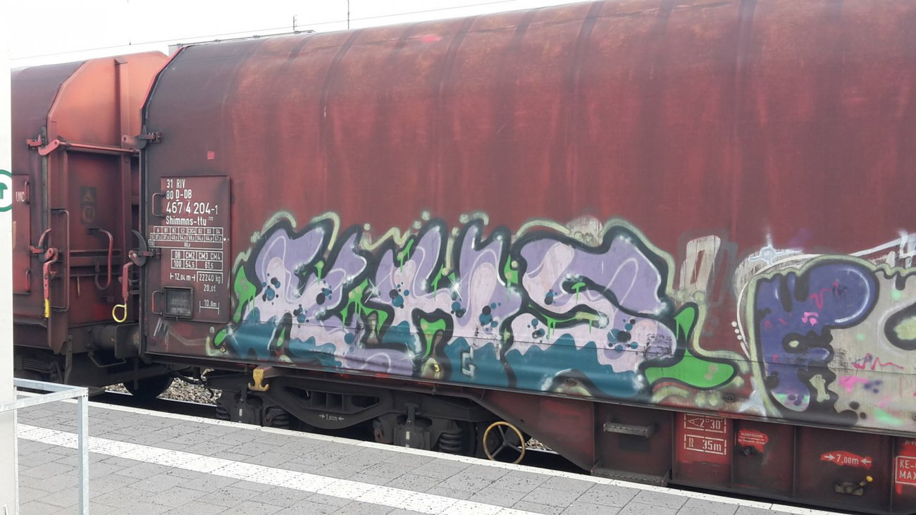 Graffiti Photo by JemandAnders - KNS, KHS, fr8
