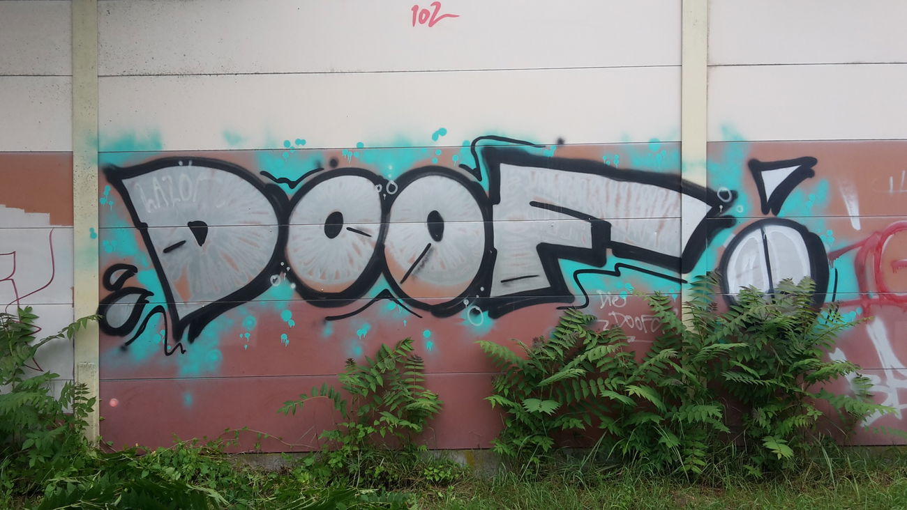 Graffiti Wall - Photo by JemandAnders