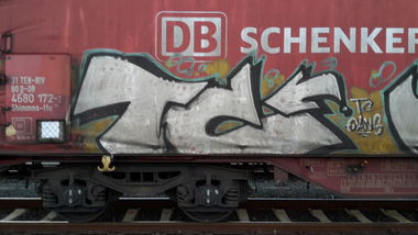 Graffiti Train - Photo by JemandAnders - TC, Freight, fr8