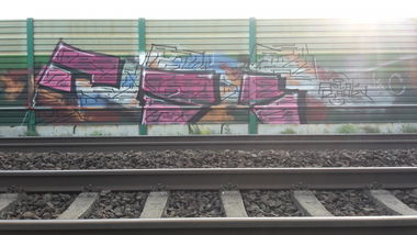 Graffiti Bombing - Photo by JemandAnders - aslak, raub