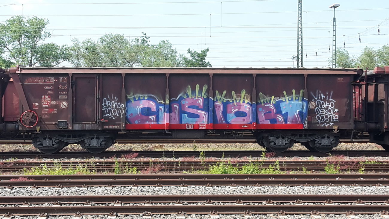 Graffiti Train - Photo by JemandAnders - cusport