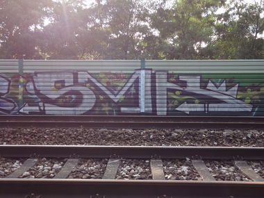 Graffiti Wall - Photo by JemandAnders - SMK