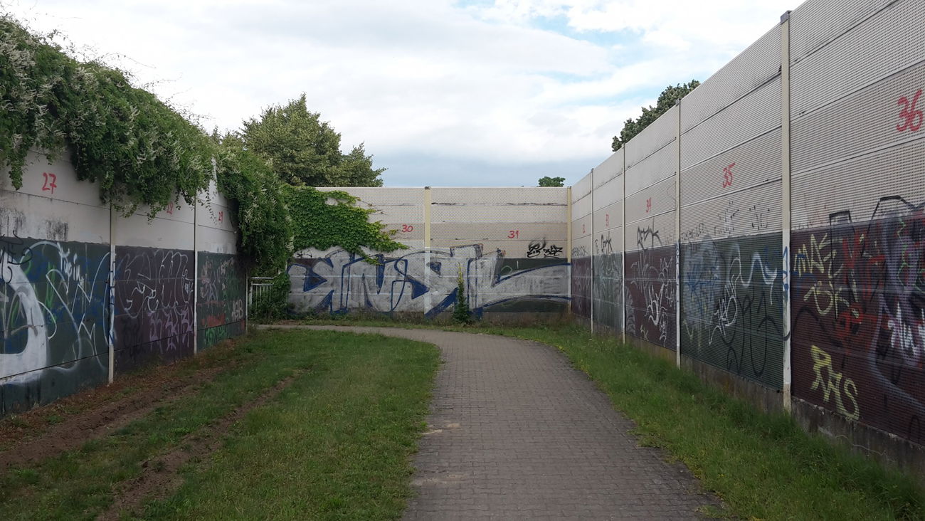 Graffiti Wall - Photo by JemandAnders