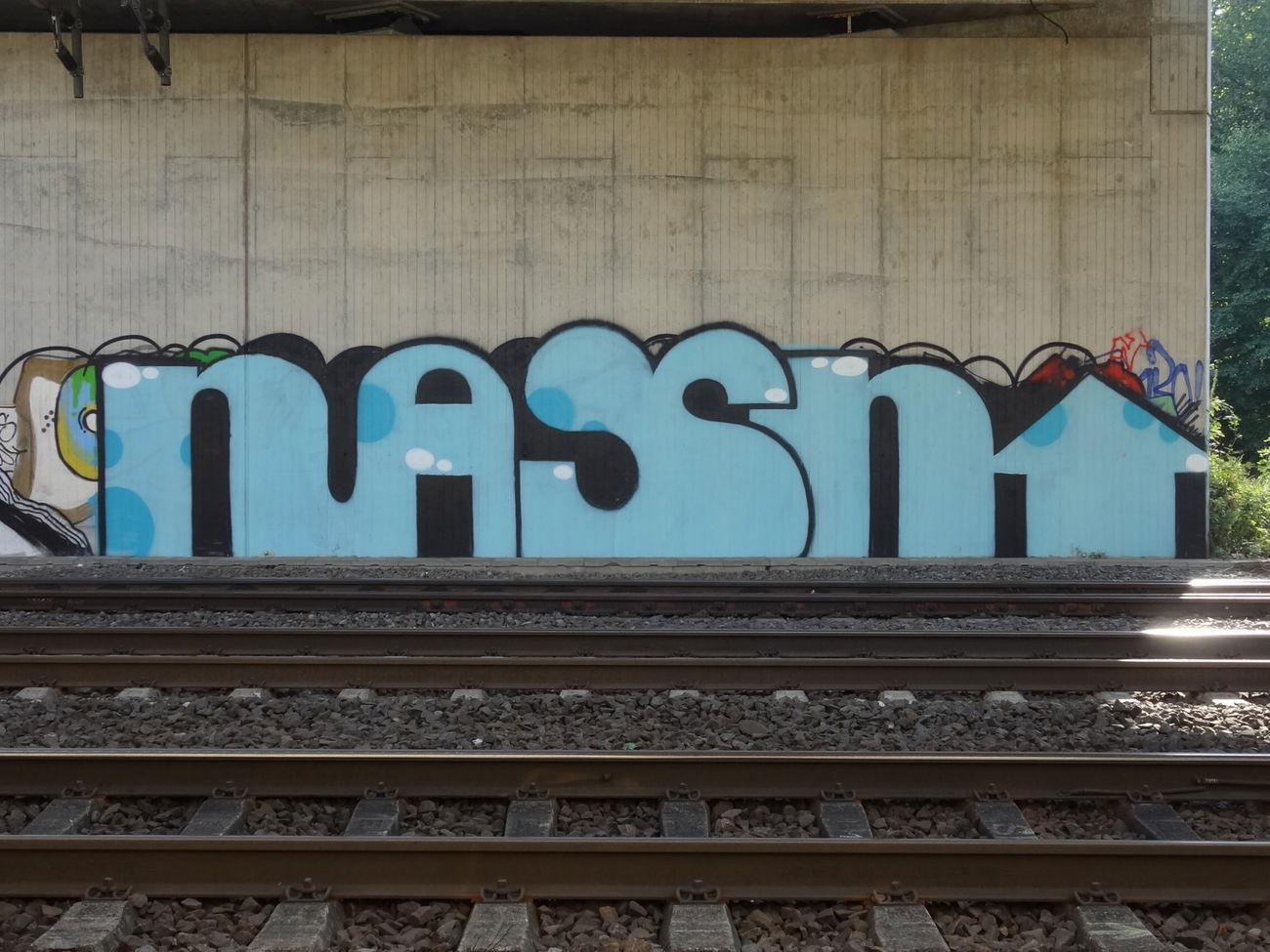 Graffiti Wall - Photo by JemandAnders - nash