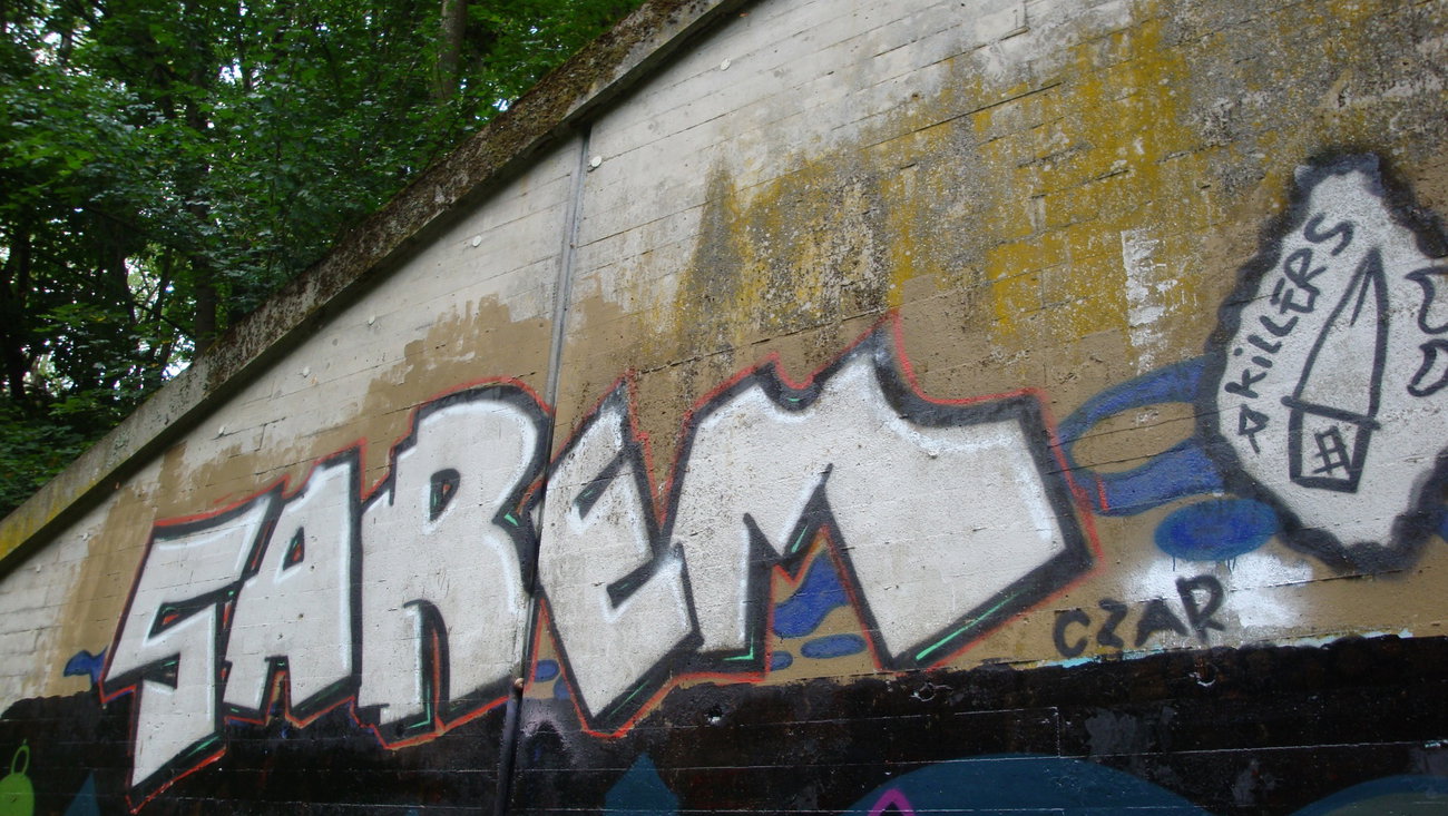 Graffiti Wall - Photo by JemandAnders - sarem