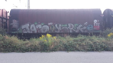 Graffiti Train - Photo by JemandAnders - jaco, york, Freight