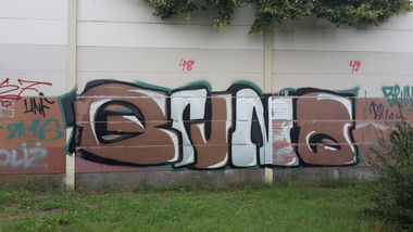 Graffiti Wall - Photo by JemandAnders