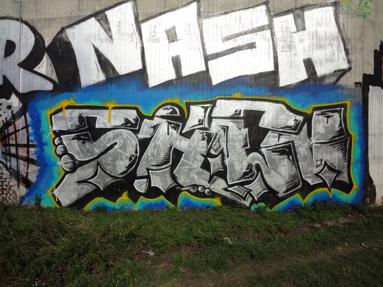 Graffiti Wall - Photo by JemandAnders - shen