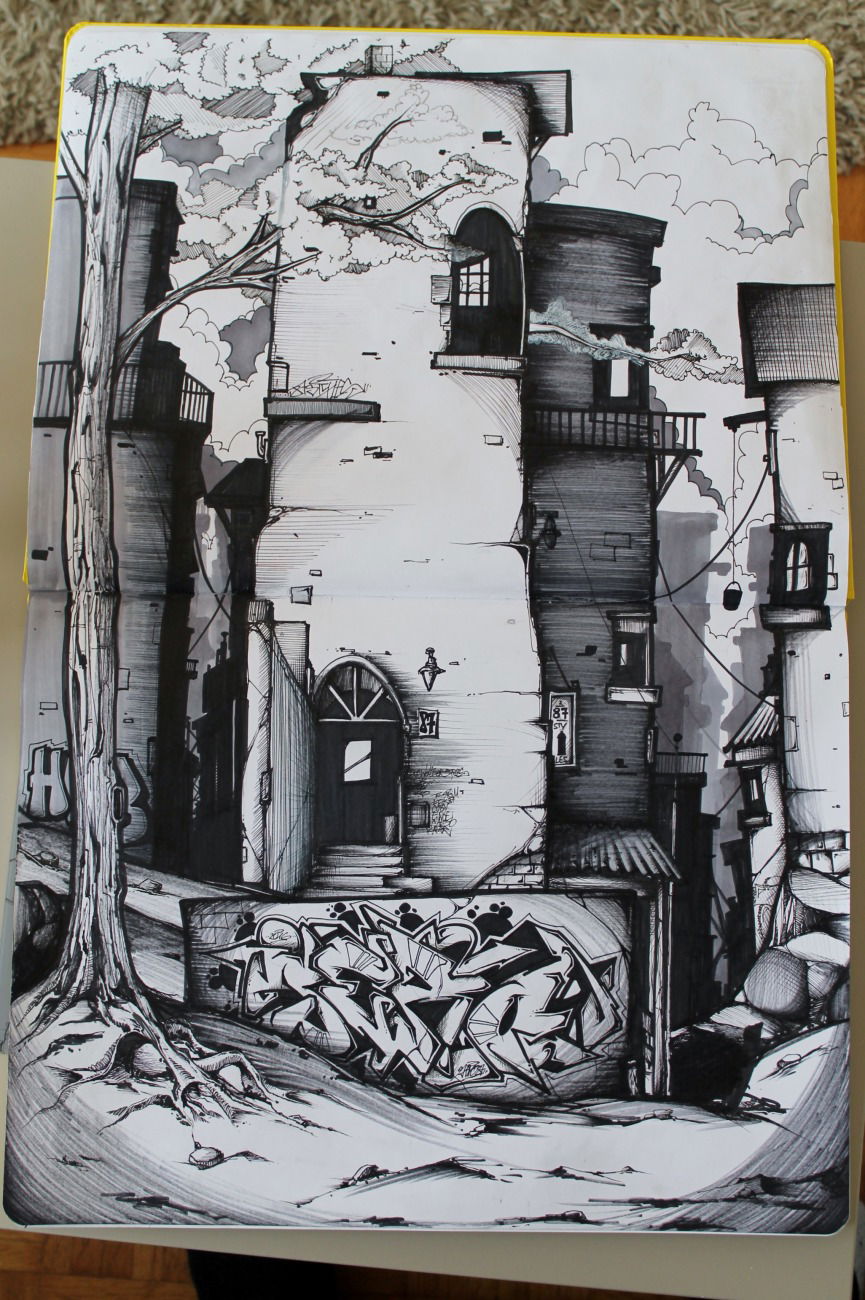 Graffiti Sketch - Photo by Jero87 - Jero87, 87Styles (2016)