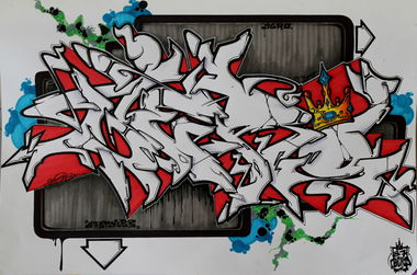 Graffiti Sketch - Photo by Jero87 - Jero87, 87Styles (2016)