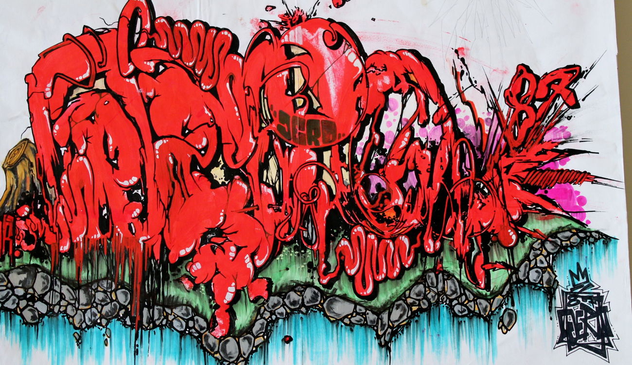 Graffiti Sketch - Photo by Jero87 - Jero87, 87Styles (2015)