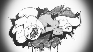 Graffiti Sketch - Photo by Jero87 - Jero87, 87Styles (2015)