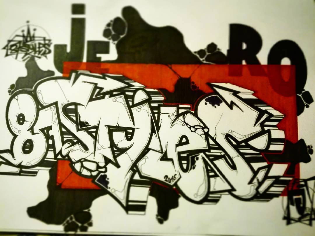 Graffiti Sketch - Photo by Jero87 - Jero87, 87Styles, @jero.87 (2016)