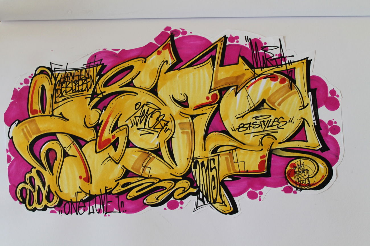 Graffiti Sketch - Photo by Jero87 (2015)