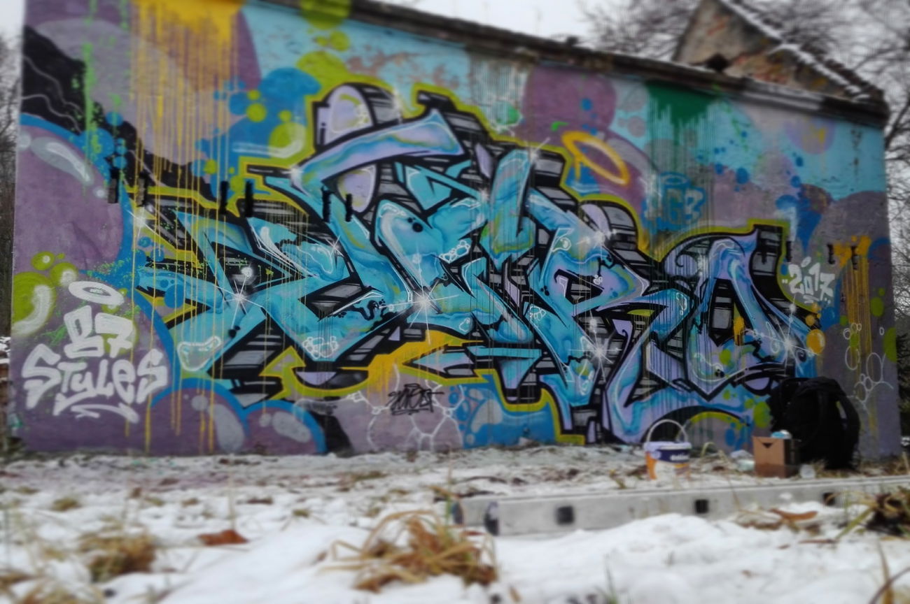 Graffiti Wall in Poland/polska  - Photo by Jero87 - Jero.87, jero87, jero (2017)