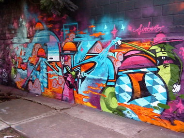 Graffiti Wall in Guadalajara - Photo by Jes - Meeting, Of, Styles (2013)