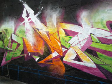 Graffiti Wall in Guadalajara - Photo by Jes - Meeting, Of, Styles (2013)