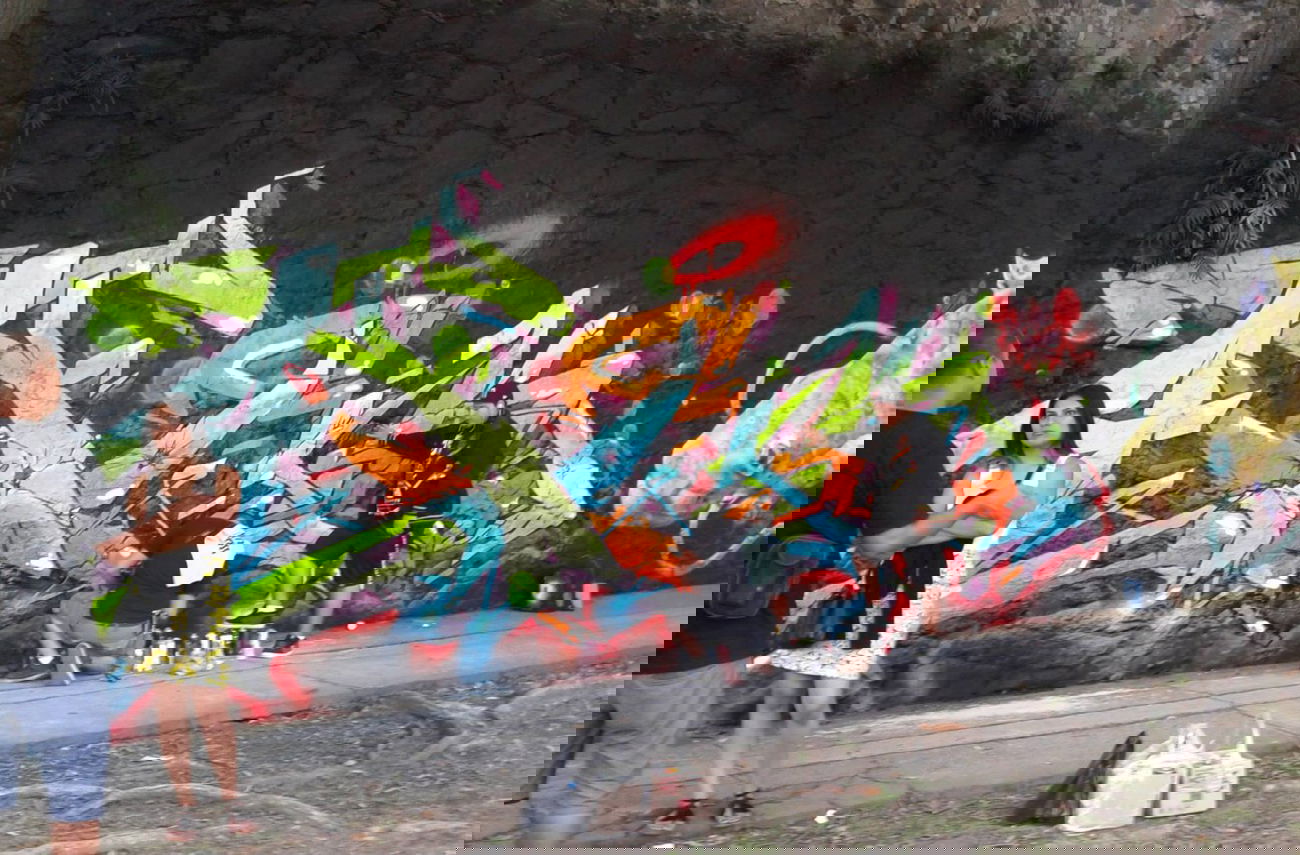 Graffiti Wall in Guadalajara - Photo by Jes - Meeting, of, Styles (2013)